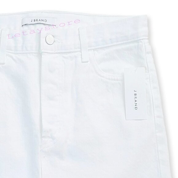 NWT J Brand Bonny Frayed Hem Mid-Rise Denim Jean Mini Skirt - Picture 8 of 8